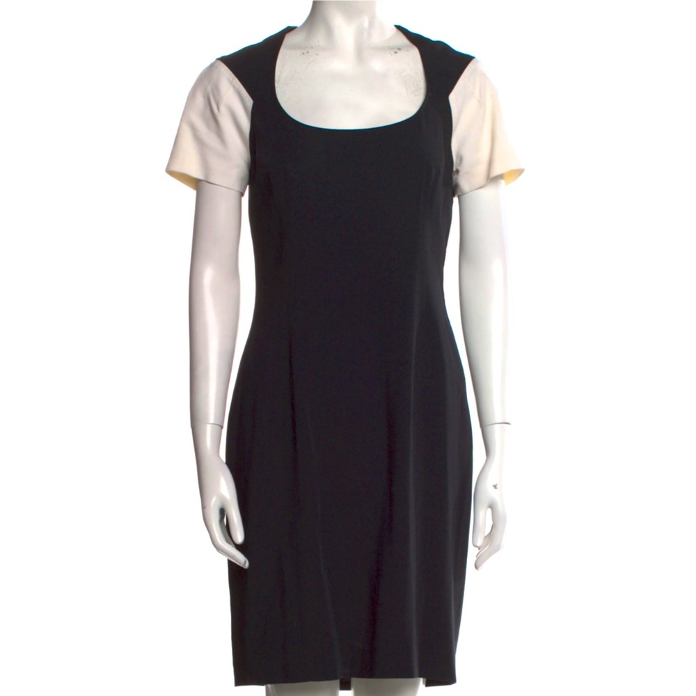Yigal Azrouel Women’s 8 Made In‎ Italy  Virgin Wool Blend Scoop Neck Shift Dress